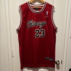Vintage Nike Michael Jordan Chicago Bulls Basketball Ball Jersey